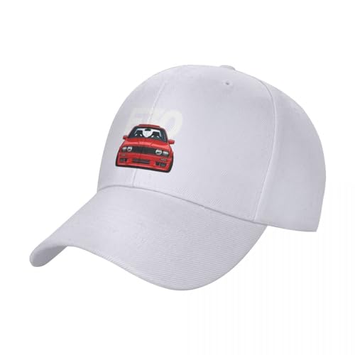 VELUNE E30 RED Edition Cap Baseball Cap Pelzmütze Ball Cap Herren Hüte Damen Geschenk von VELUNE