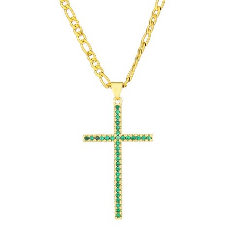 VELUNE Halskette Anhänger Halskette mit Kreuzanhänger, modisches High-End-Trendaccessoire für Männer- und Frauenpaare Geschenk von VELUNE
