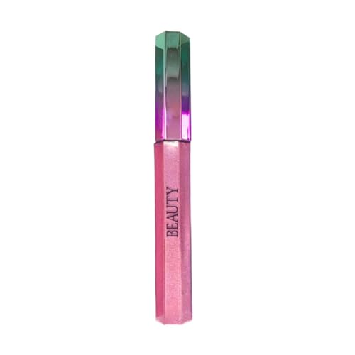 Lip Plumping Gloss Lipgloss, Lip Plumper Extreme Volumen, Feuchtigkeitsspendend, Pflegend, Belebend, Plumps, Volumizes, Kühlt, Beruhigend, Schimmernd, 9,7 ml (C, One Size) von VEMOW