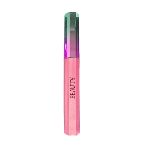 Lip Plumping Gloss Lipgloss, Lip Plumper Extreme Volumen, Feuchtigkeitsspendend, Pflegend, Belebend, Plumps, Volumizes, Kühlt, Beruhigend, Schimmernd, 9,7 ml (K, One Size) von VEMOW