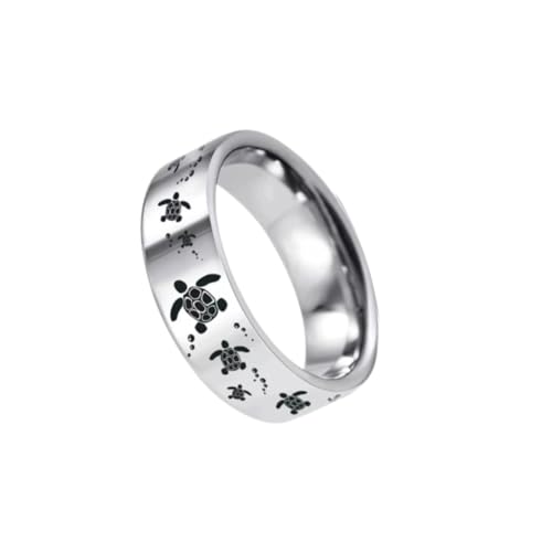 VEMOW Doppelschichtiger Stern-Perlen-Ring für Damen, Sommermode, personalisierte Ringöffnung, verstellbarer Zeigefingerring Ohrenschutz Ringen (Silver, A) von VEMOW