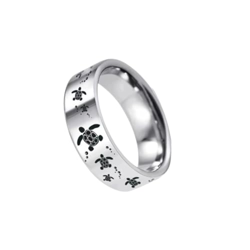 VEMOW Doppelschichtiger Stern-Perlen-Ring für Damen, Sommermode, personalisierte Ringöffnung, verstellbarer Zeigefingerring Ohrenschutz Ringen (Silver, C) von VEMOW