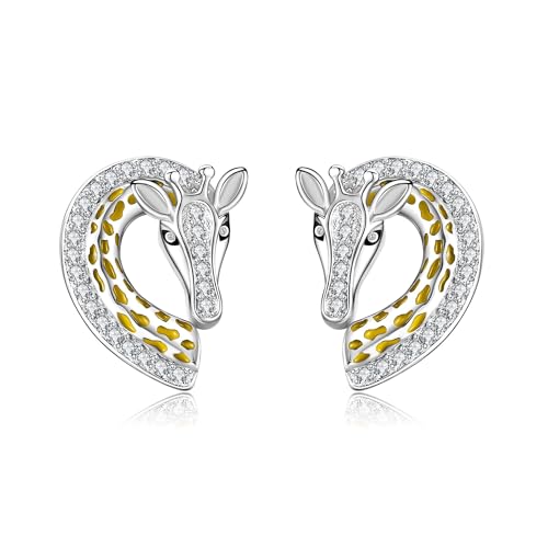 Giraffe Ohrringe Sterling Silber Giraffe Ohrstecker Tier Schmuck für Damen Frauen Giraffe Ohrringe Sterling Silber Giraffe Ohrstecker Tier Schmuck für Damen Frauen von VENACOLY
