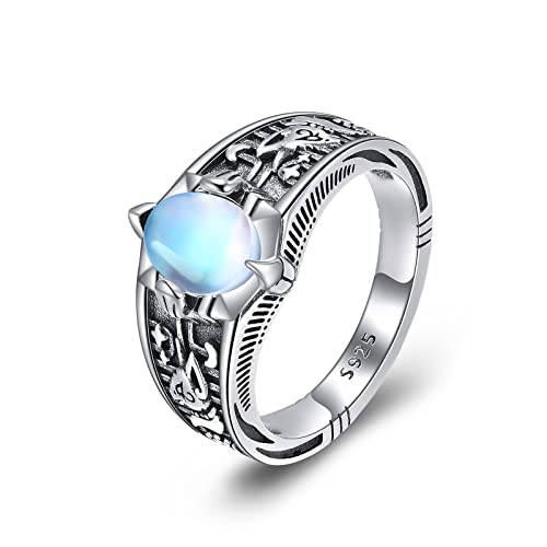 Mondstein Ringe 925 Sterling Silber Mondstein Schmuck Valentinstag Geburtstag Geschenke für Frauen von VENACOLY