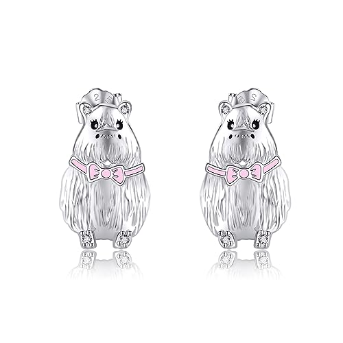 VENACOLY Wasserschwein Ohrringe Sterling Silber Wasserschwein Ohrstecker Niedliche Tierschmuck Geschenke für Frauen Mädchen von VENACOLY