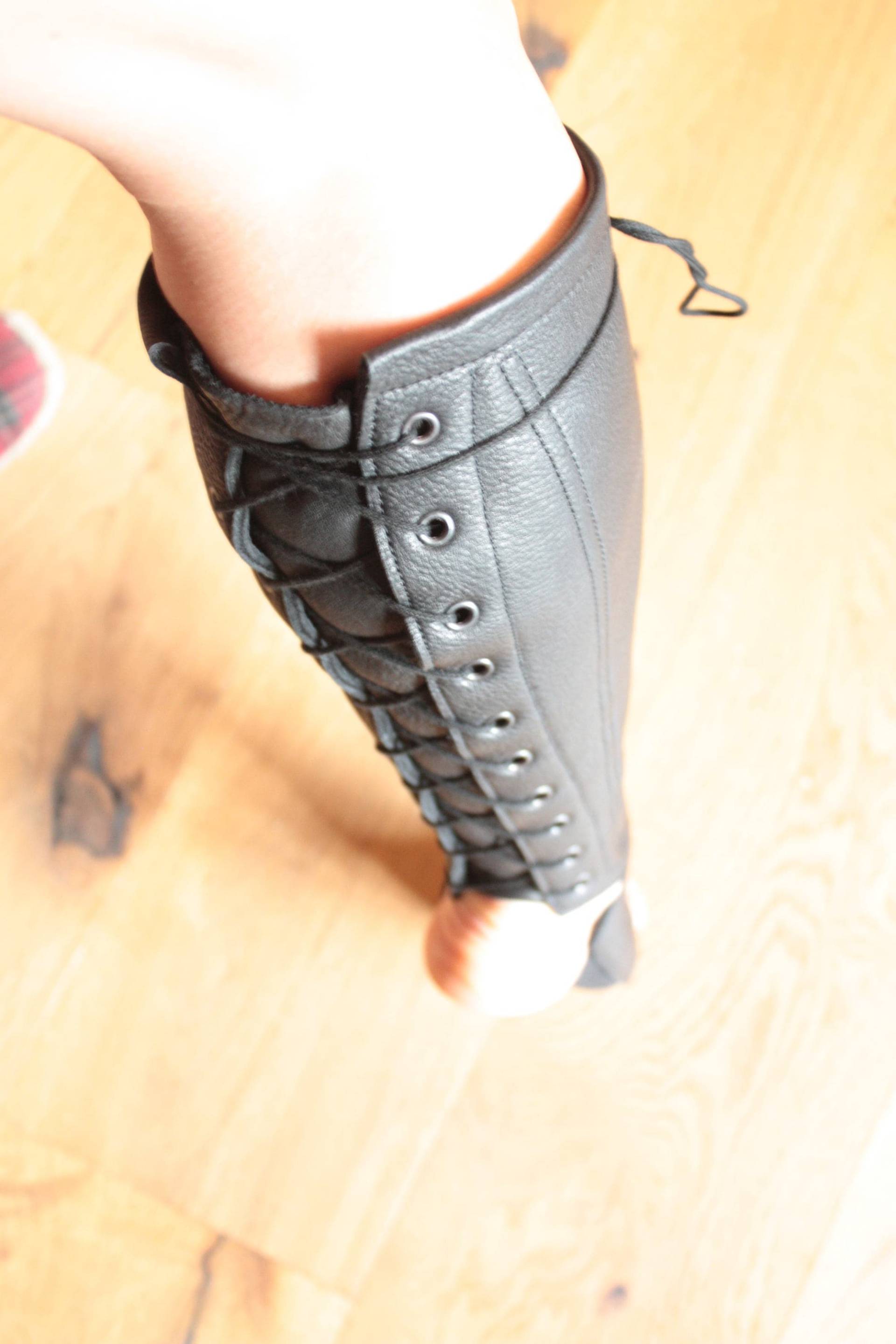Glatt - Oder Wildleder Geschlossen Aerial Boots Leather Trapeze Costume Lyra Glatt - Oder Wildleder Geschlossen Aerial Boots Leather Trapeze Costume Lyra von VENAKIShop