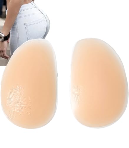 VENDAU Silikon-Po-Pads für Damen, Shapewear Booty-Pads, falsche Po-Implantate, Haftend, 200 g / ein Paar Po-Pads, Einheitsgröße VENDAU Silikon-Po-Pads für Damen, Shapewear Booty-Pads, falsche Po-Implantate, Haftend, 200 g / ein Paar Po-Pads, Einheitsgröße von VENDAU