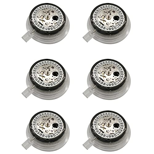 VENEKA 6 x NH35 Automatikuhren mit präzisem Uhrwerk und Datumsanzeige von VENEKA