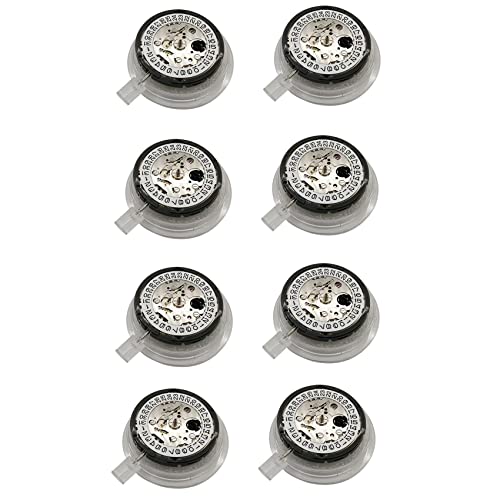 VENEKA 8 Stück NH35 Hochpräzise mechanische Automatikuhr mit Datum und Tag Bewegung von VENEKA