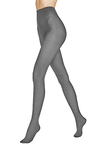 Orp VENEZIANA NUOVA Strumpfhosen für Damen - Strumpfhosen Damen - Thermo Strumpfhose Damen - Nur die Strumpfhosen Feinstrumpfhose Damen (Grau, L) von VENEZIANA NUOVA