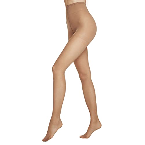 VENEZIANA NUOVA Press Control Kompressionsstrumpfhose Damen - Bauchweg Strumpfhosen Damen 20 DEN Matte - Feinstrumpfhose Damen Hautfarben - Shaping Strumpfhosen Damen - LYCRA ENERGIZE von VENEZIANA NUOVA