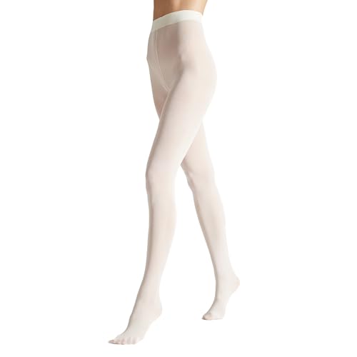 VENEZIANA NUOVA Satinelle 40 DEN Bunte Strumpfhosen Damen - Mikrofasern - Matte Blickdicht - Creme - M von VENEZIANA NUOVA