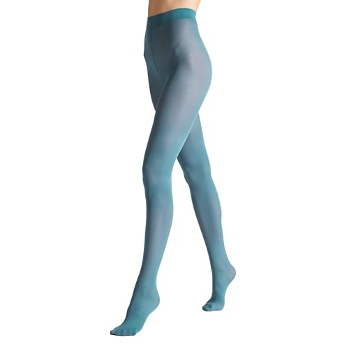 VENEZIANA NUOVA Satinelle 40 DEN Bunte Strumpfhosen Damen - Mikrofasern - Matte Blickdicht - Laguna - S von VENEZIANA NUOVA