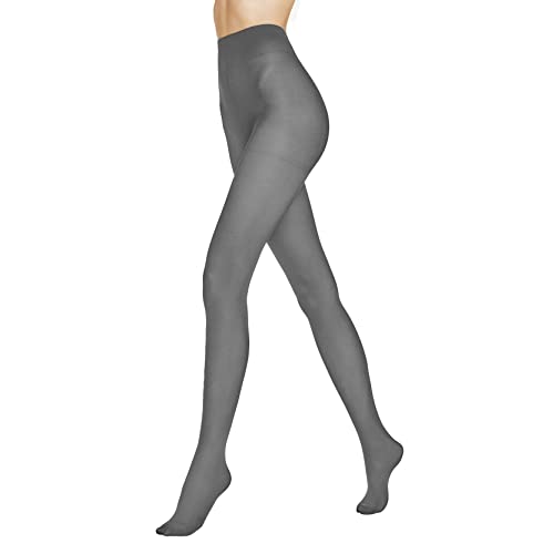 VENEZIANA NUOVA Weich Strümpfe - blickdichte Strumpfhosen Damen, 40 DEN - Matt, Grau von VENEZIANA NUOVA