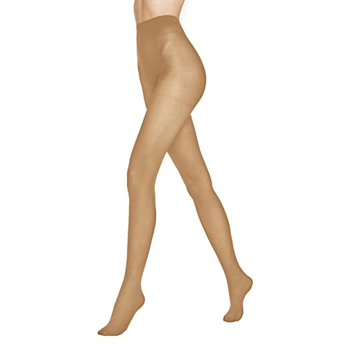 VENEZIANA NUOVA Weiche Blickdichte Strumpfhose Damen - 40 DEN Matt Bunt - Flache Naht - Dicke Hautfarben von VENEZIANA NUOVA