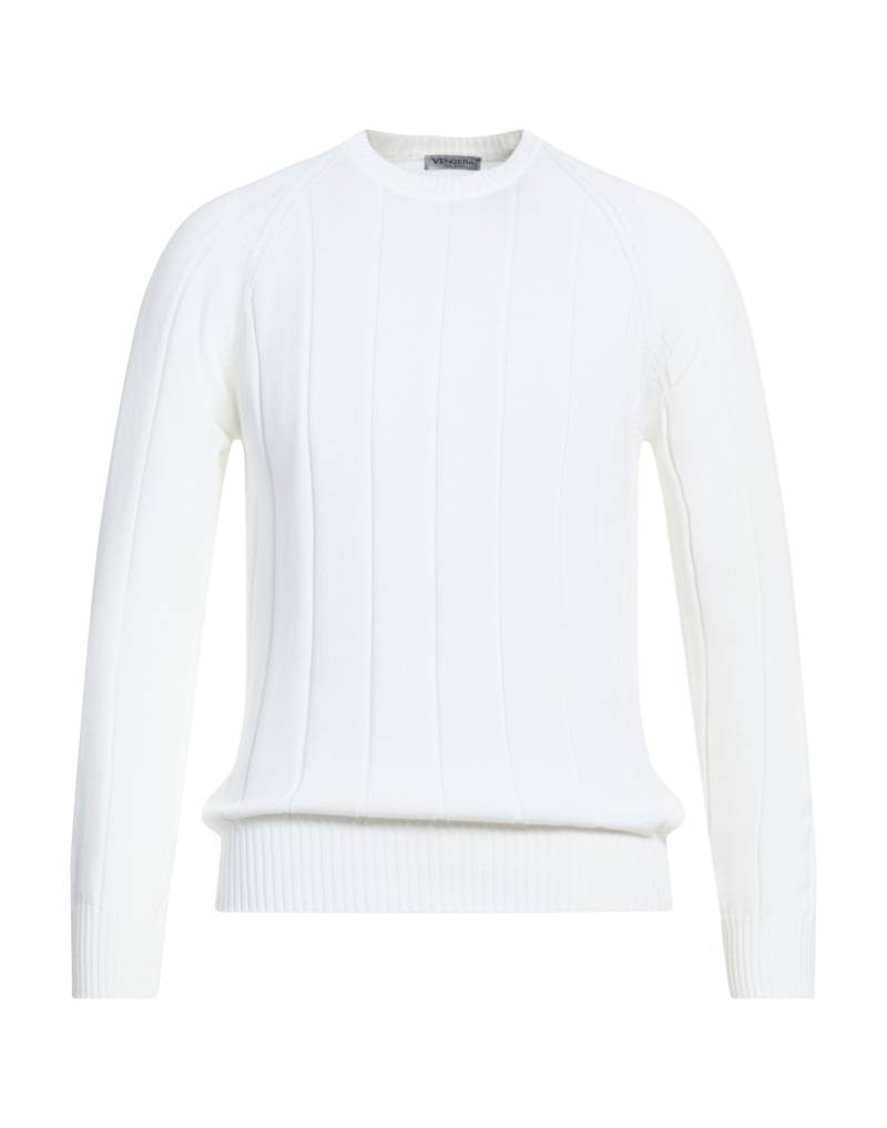 VENGERA Pullover Herren Weiß von VENGERA