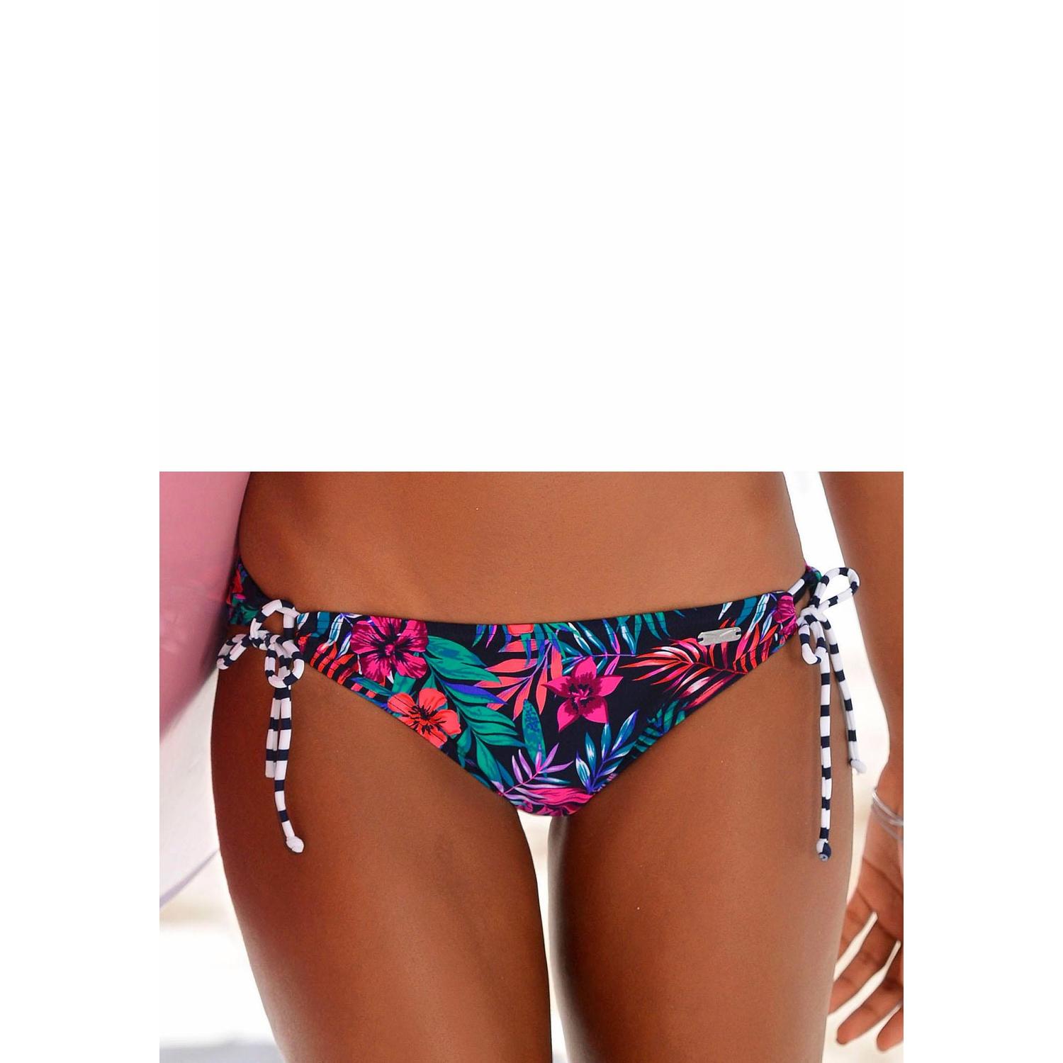 VENICE BEACH Bikini-Hose Damen marine-bedruckt Gr.40 von VENICE BEACH