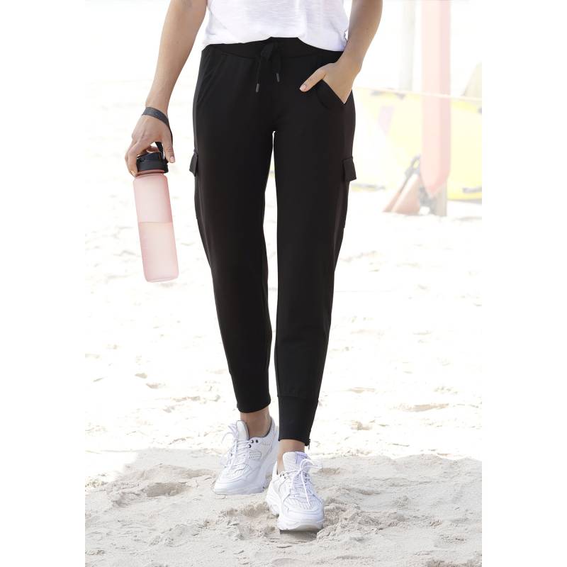 VENICE BEACH Jogginghose Damen schwarz Gr.44 von VENICE BEACH
