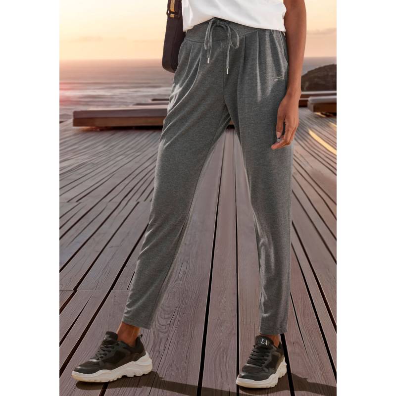 VENICE BEACH Schlupfhose Damen anthrazit meliert Gr.40 von VENICE BEACH