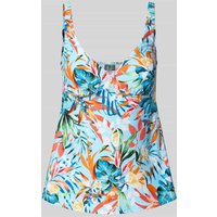 VENICE BEACH Tankini-Top mit floralem Allover-Muster Modell 'Caru' in Hellblau, Größe 44B VENICE BEACH Tankini-Top mit floralem Allover-Muster Modell 'Caru' in Hellblau, Größe 44B von VENICE BEACH