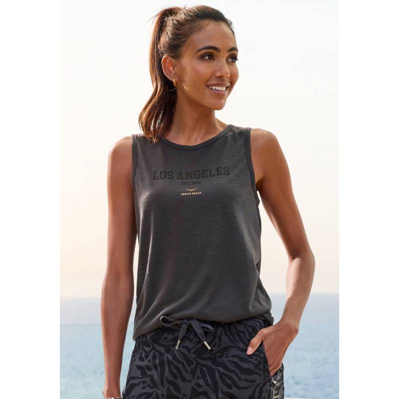 VENICE BEACH Tanktop Damen anthrazit Gr.36/38 von VENICE BEACH
