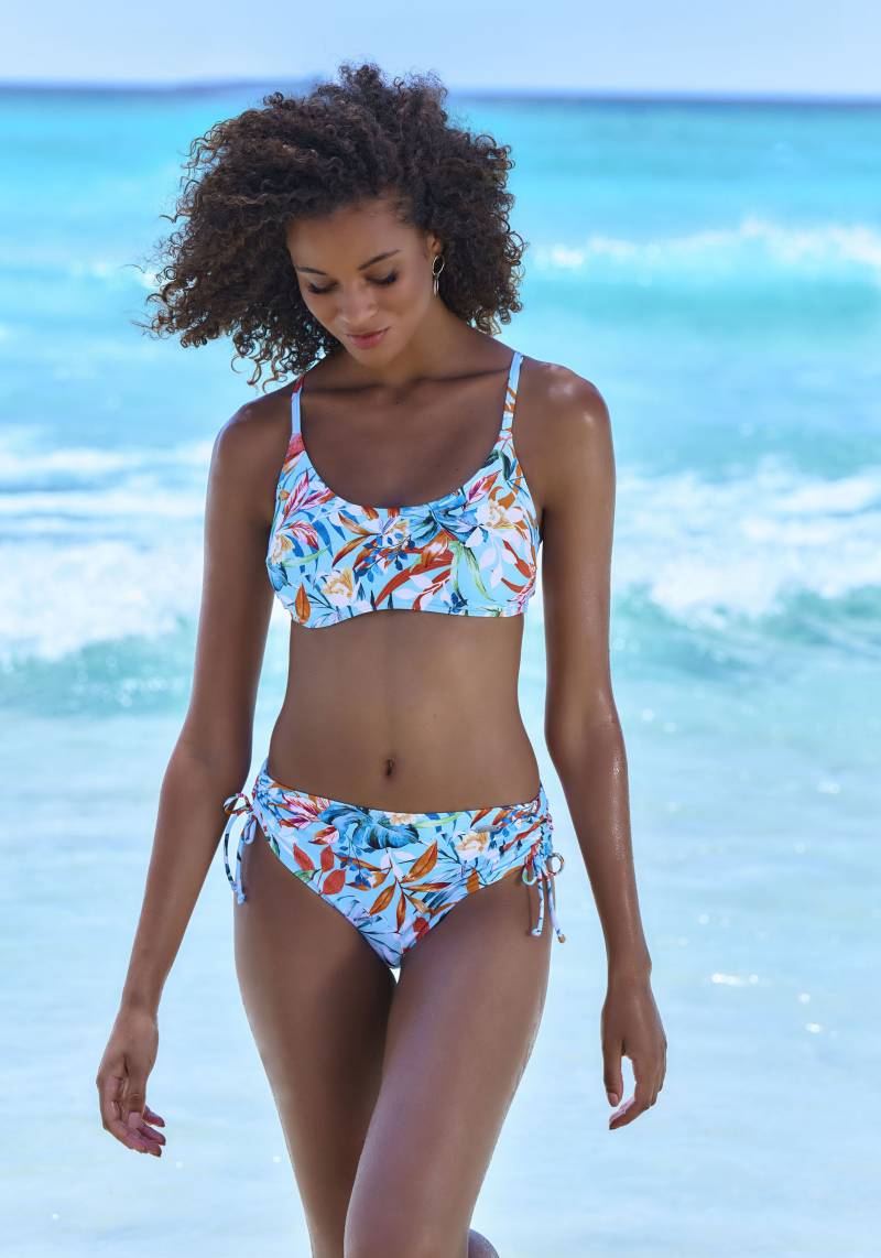 Venice Beach Bikini-Hose "Caru" mit Allover-Print von VENICE BEACH
