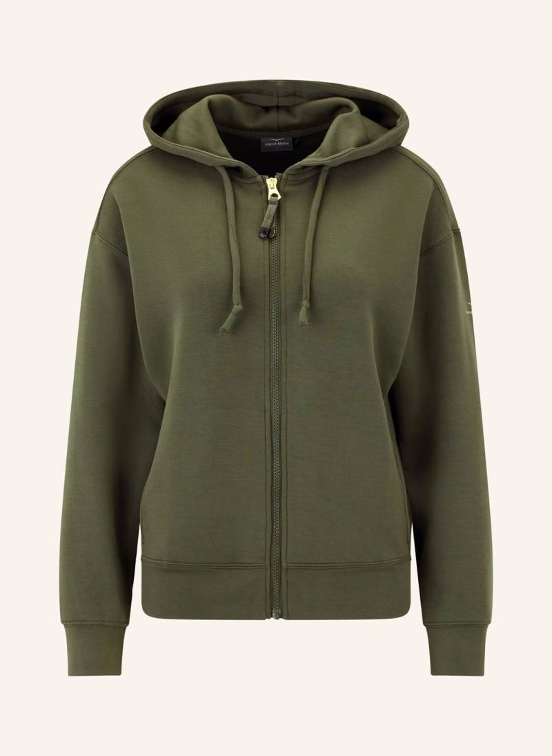 Venice Beach Sweatjacke Caylee gruen von VENICE BEACH