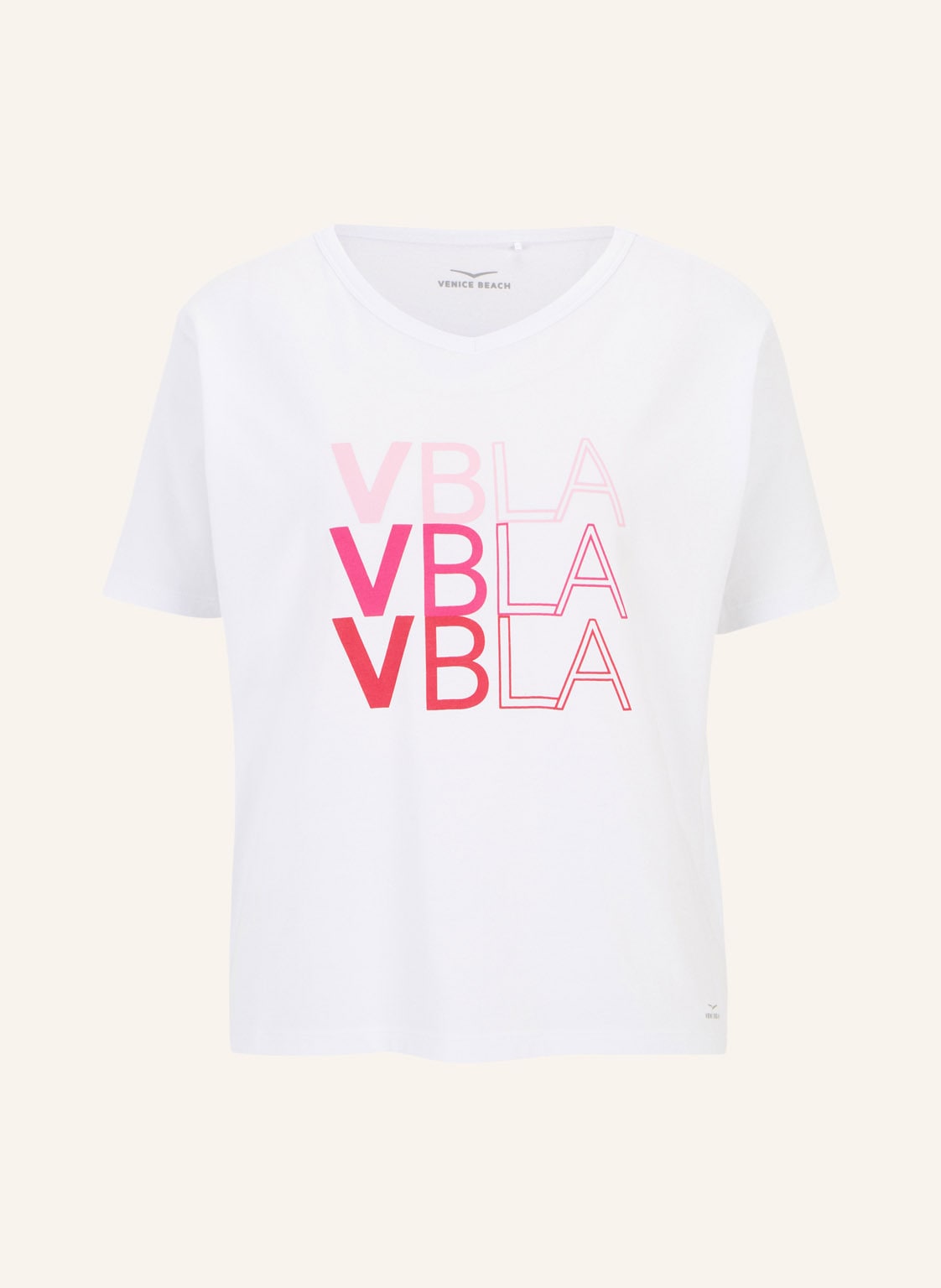 Venice Beach T-Shirt Vb Reagan weiss von VENICE BEACH