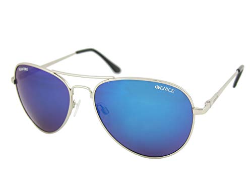 VENICE polarisierte Sonnenbrille Polaris - mit 100 % UV400-Schutz, blau von VENICE EYEWEAR OCCHIALI