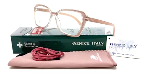 Venize Sarandon Lesebrille, für Damen, Alterssichtigkeit, sehr modisch und modern, Dioptrien: 1 bis 3,5, Rosa, +3.50 Venize Sarandon Lesebrille, für Damen, Alterssichtigkeit, sehr modisch und modern, Dioptrien: 1 bis 3,5, Rosa, +3.50 von VENICE EYEWEAR OCCHIALI