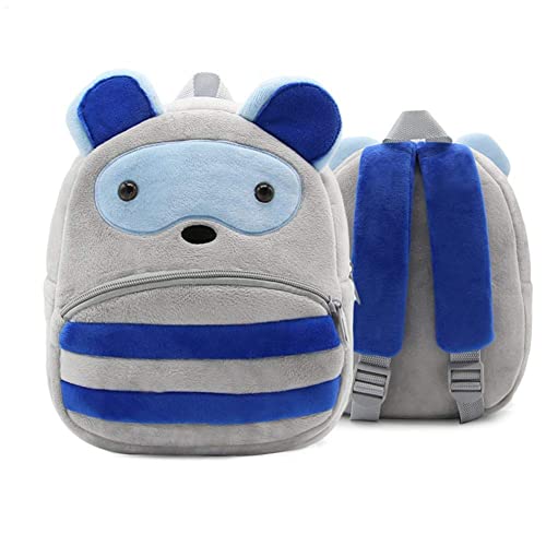 VENSUL Rucksack für Kleinkinder, Kindergartenrucksack, Plüsch Tier Rucksack Mini Cartoon Backpack, Kleinkind Schultasche für Baby Mädchen 2-5 Jahre von VENSUL