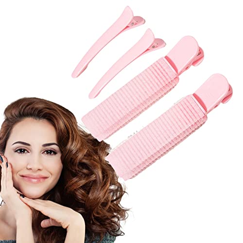 Lockenwickler, Volumen-Clip, tragbar, flauschig, Haarspange für feines, dünnes, langes, kurzes Haar, selbstgreifende Lockenstangen, keine Hitze, kleines lockiges Styling-Werkzeug für Frauen, Mädchen von VENTDOUCE