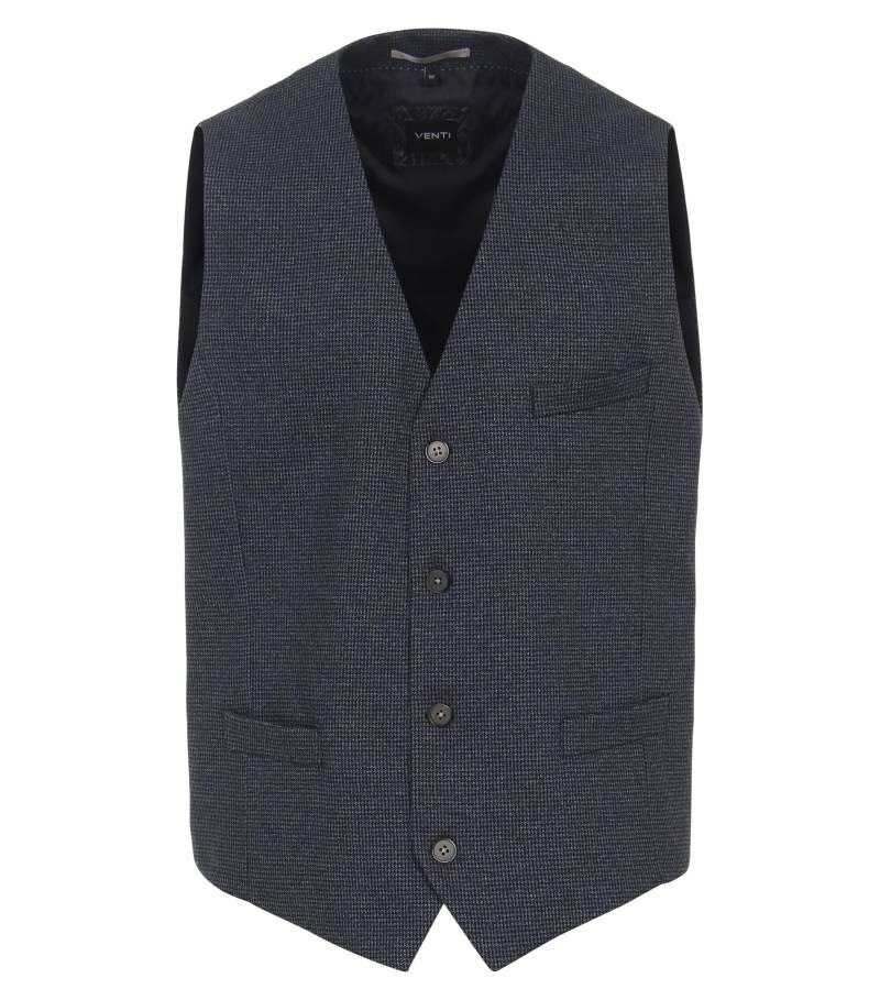 VENTI - Anzugweste blau - Gr. - 52 von VENTI