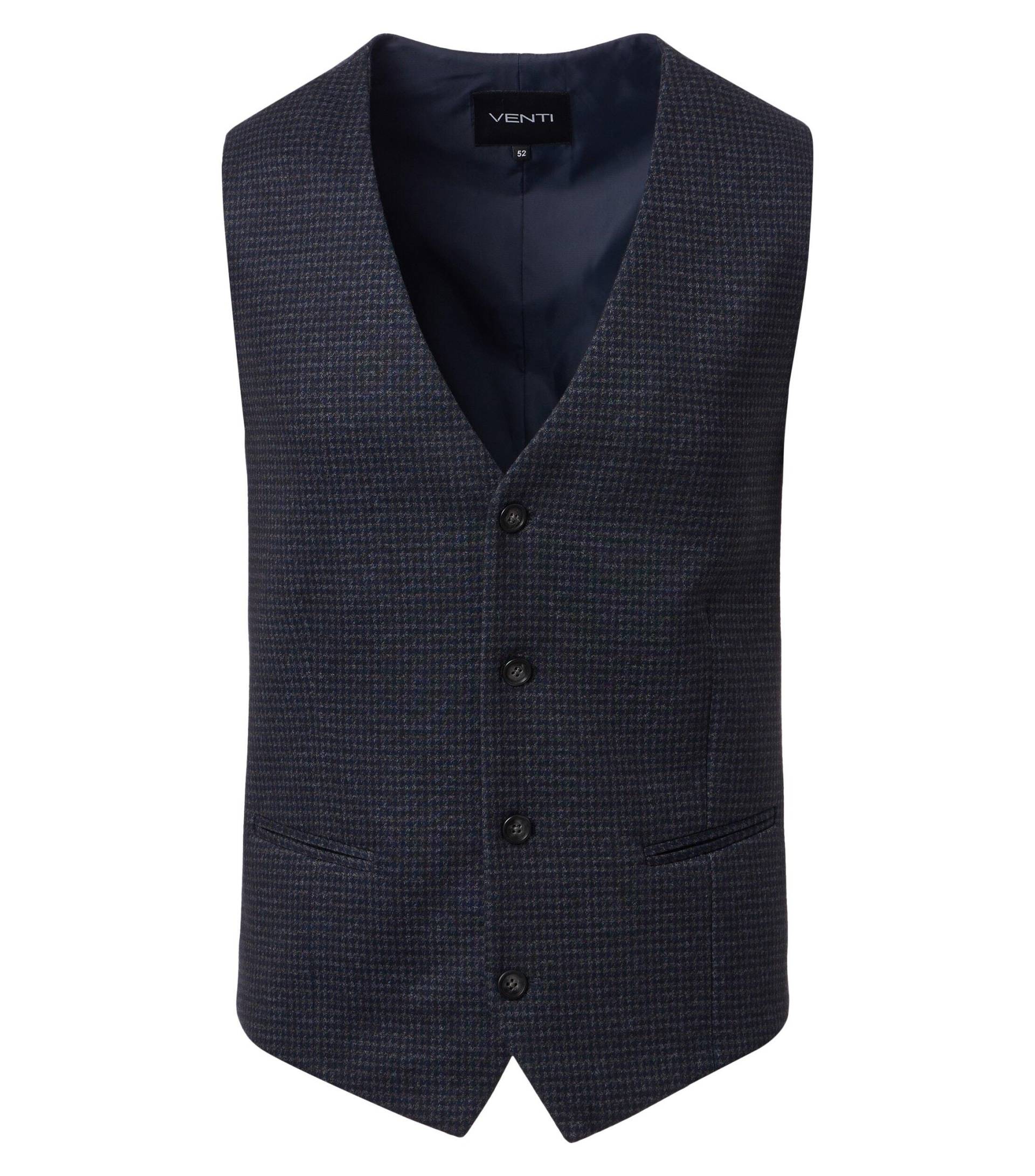 VENTI - Anzugweste blau - Gr. - 56 von VENTI