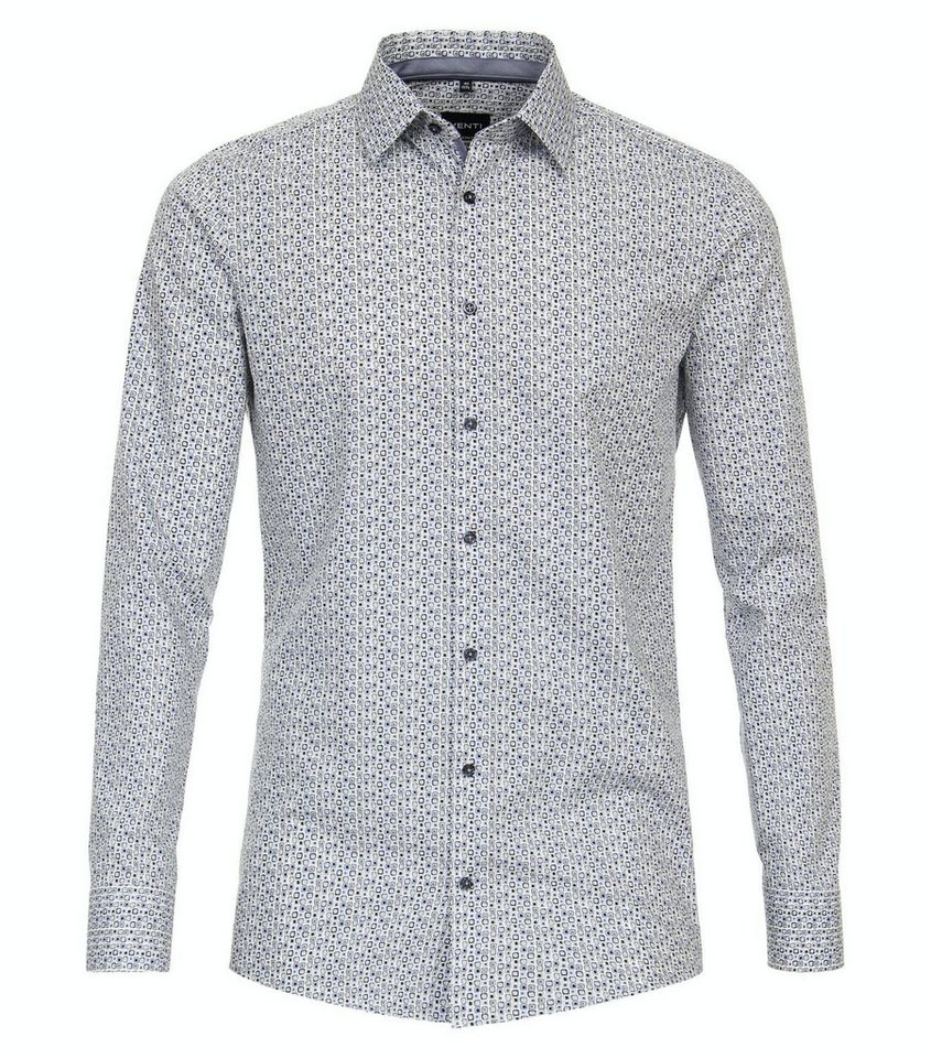 VENTI Blusenshirt Kent Modern Fit, 100 blau von VENTI