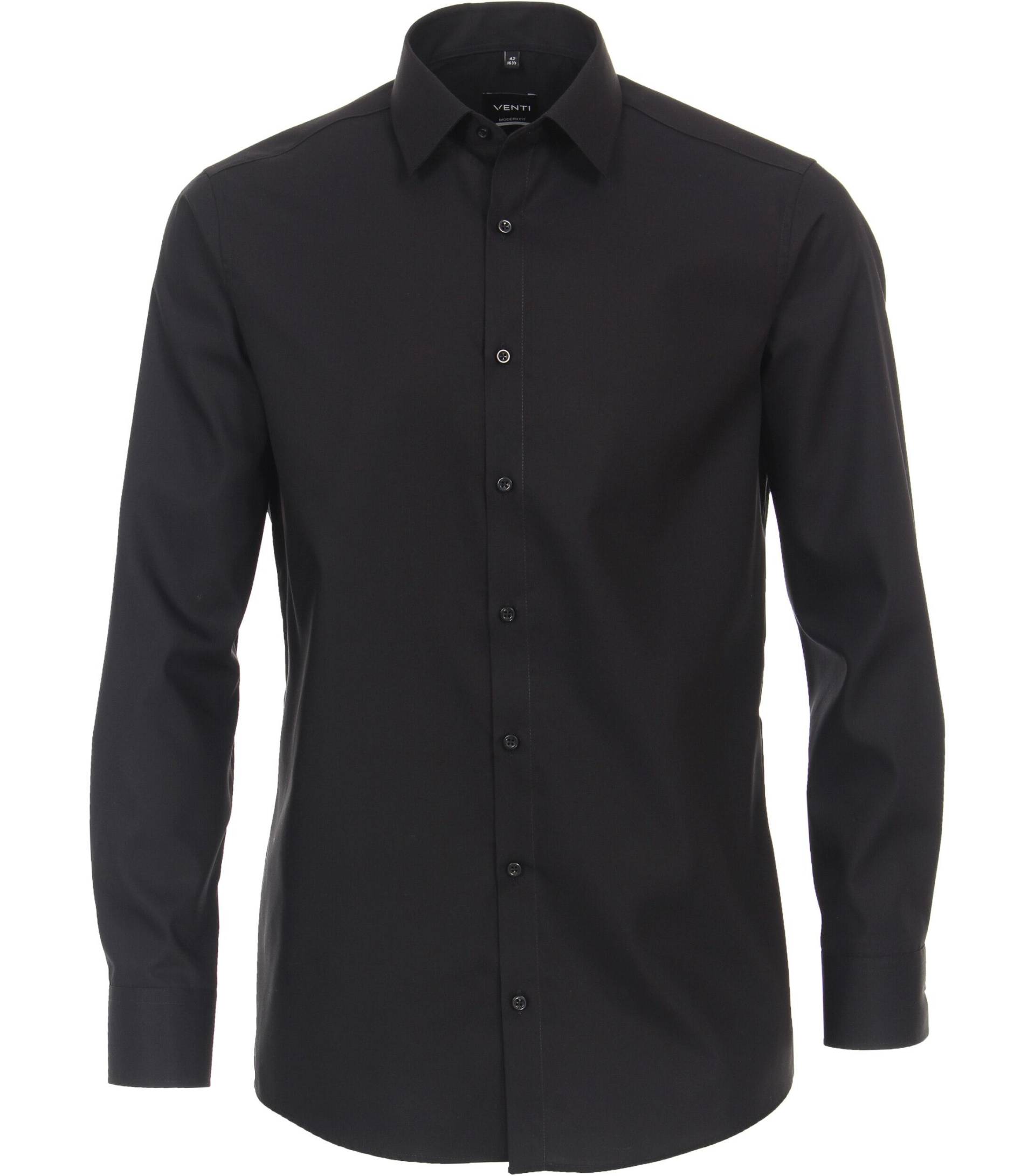 VENTI - Business-Hemd uninah 001480 schwarz - Gr. - 39 von VENTI