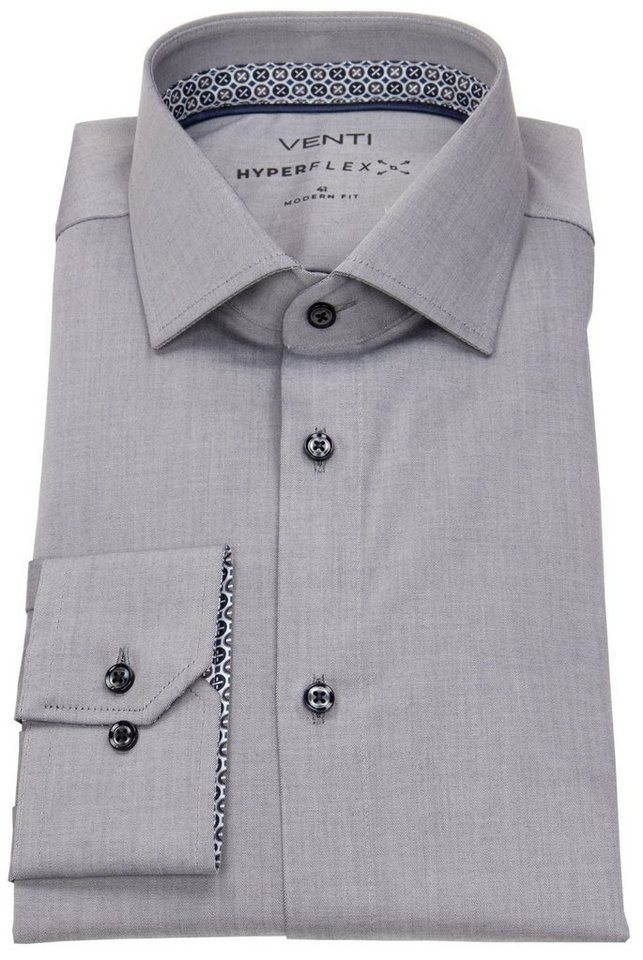 VENTI Businesshemd Modern Fit leicht tailliert Kentkragen VENTI Businesshemd Modern Fit leicht tailliert Kentkragen von VENTI