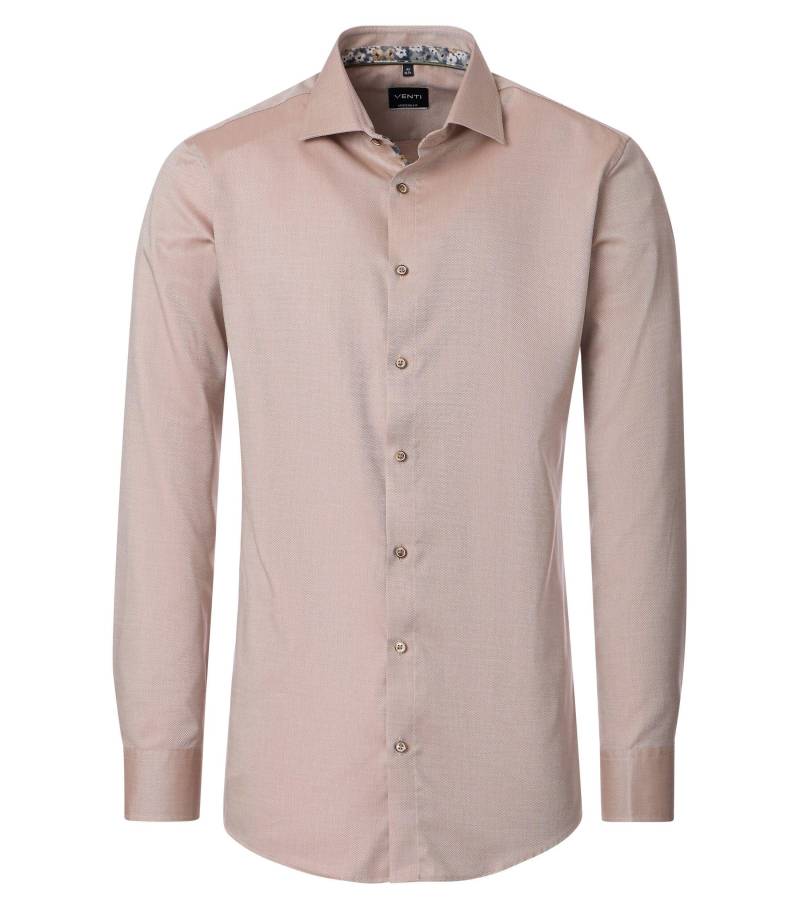 VENTI - Businesshemd beige - Gr. - 43 von VENTI