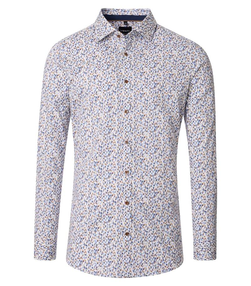 VENTI - Businesshemd braun - Gr. - 40 von VENTI