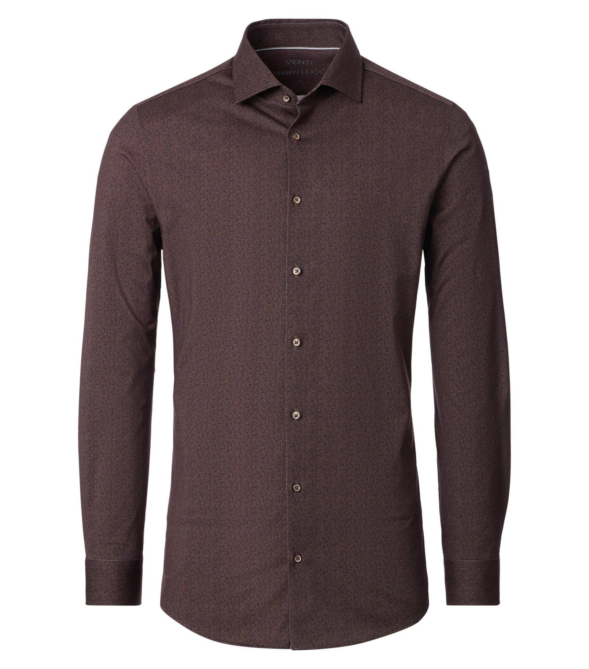 VENTI - Businesshemd braun - Gr. - 40 von VENTI