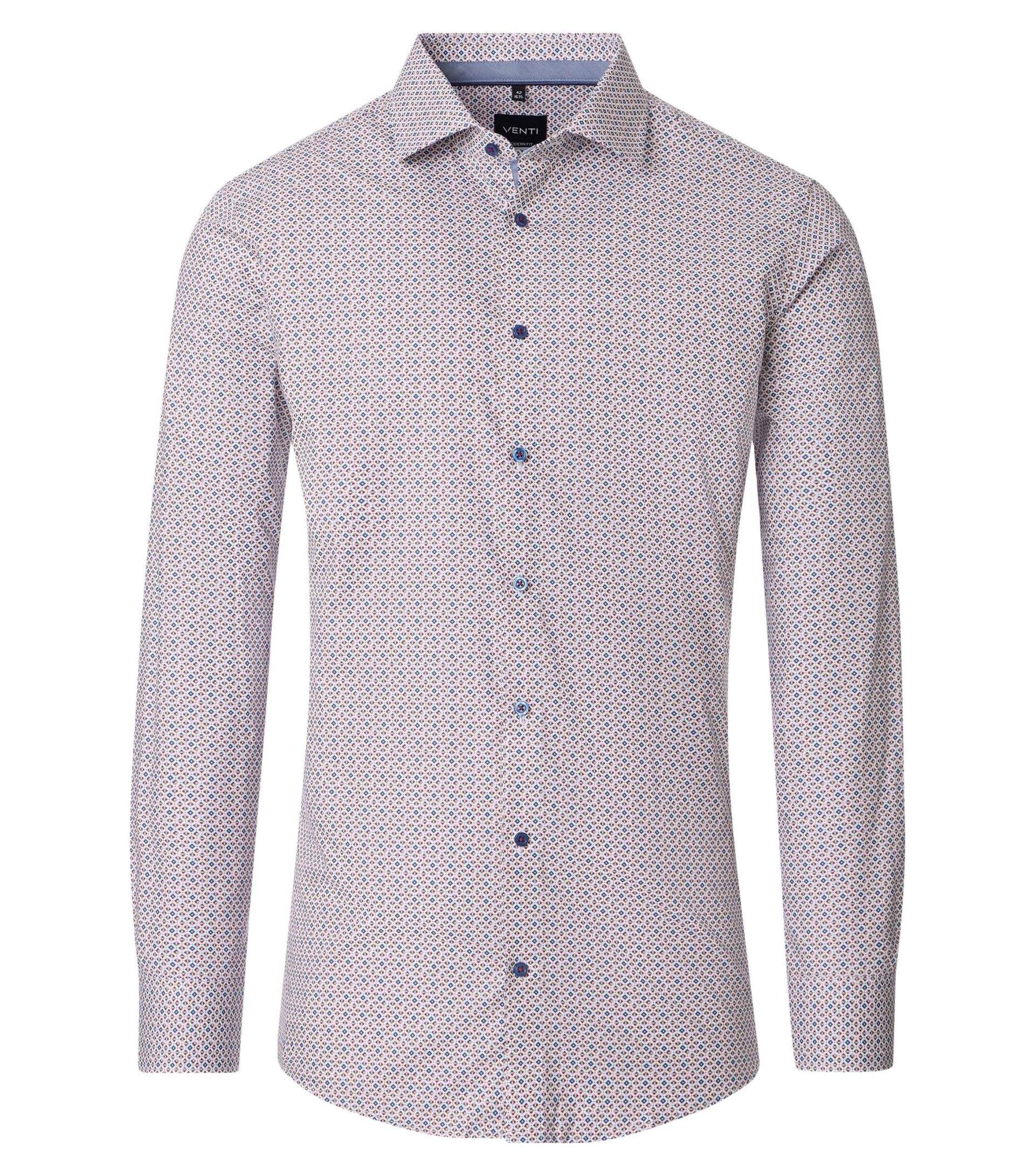 VENTI - Businesshemd rot - Gr. - 42 von VENTI