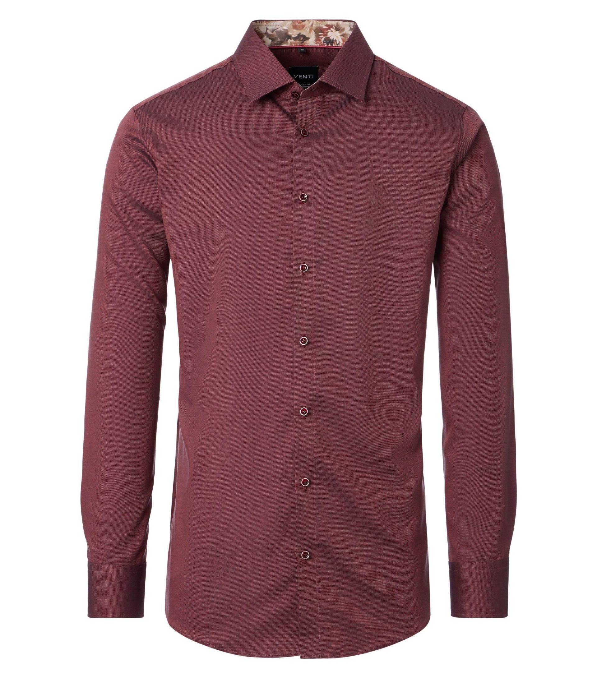 VENTI - Businesshemd rot - Gr. - 42 von VENTI