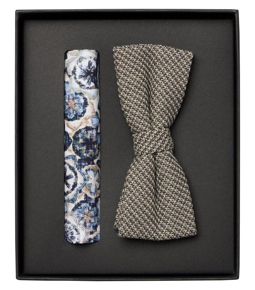 VENTI Fliege VENTI Set aus Fliege und Einstecktuch gemustert VENTI Fliege VENTI Set aus Fliege und Einstecktuch gemustert von VENTI
