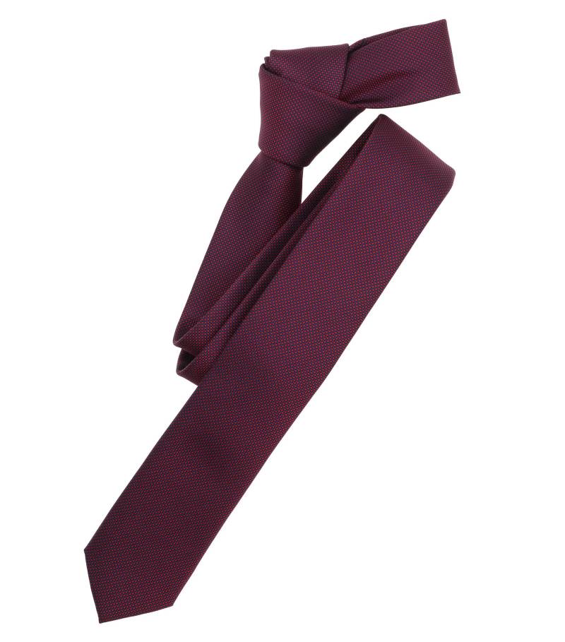 VENTI - Gewebt Krawatte gemustert 001020 rot - Gr. - os von VENTI