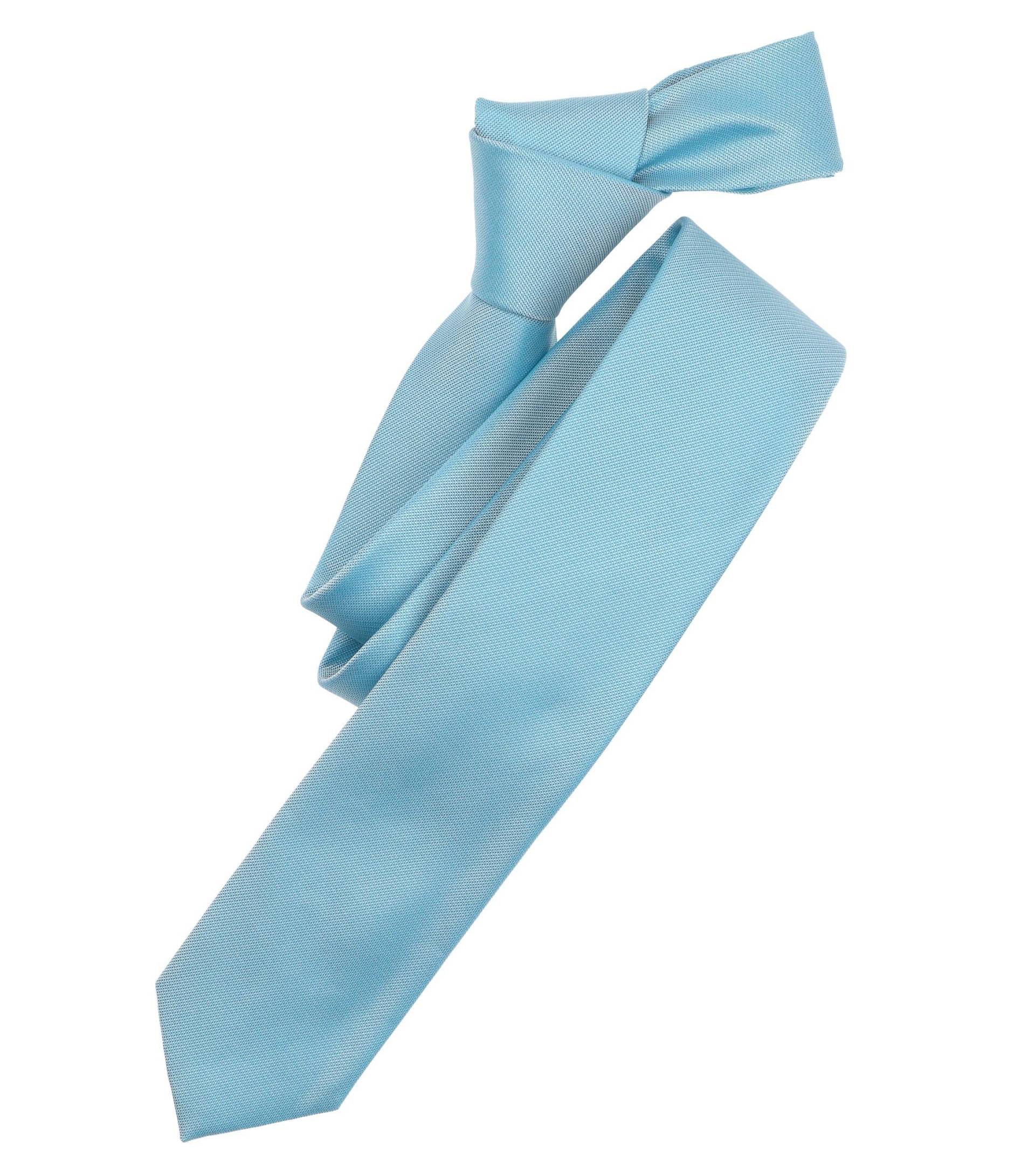VENTI - Gewebt Krawatte uni 001040 aqua bis petrol - Gr. - os von VENTI