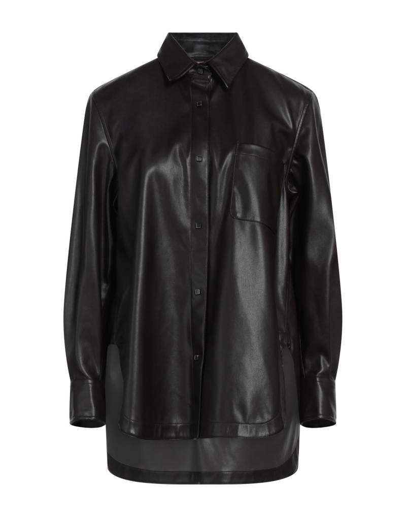 VENTI Hemd Damen Dunkelbraun von VENTI