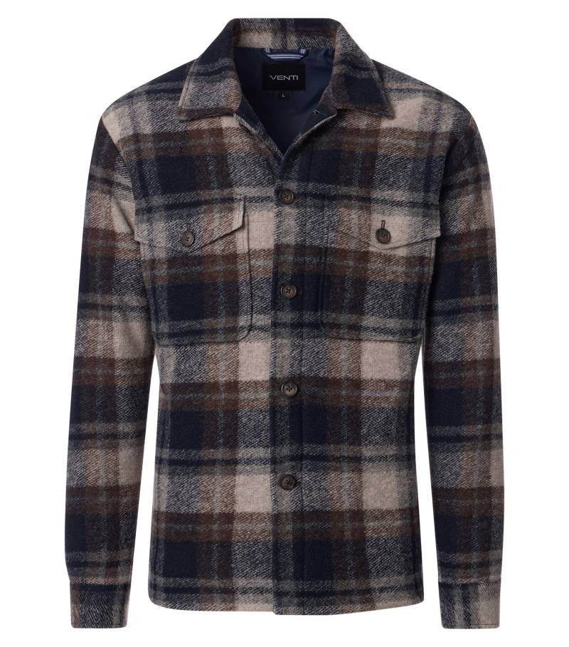 VENTI - Hemdjacke blau - Gr. - 50 von VENTI