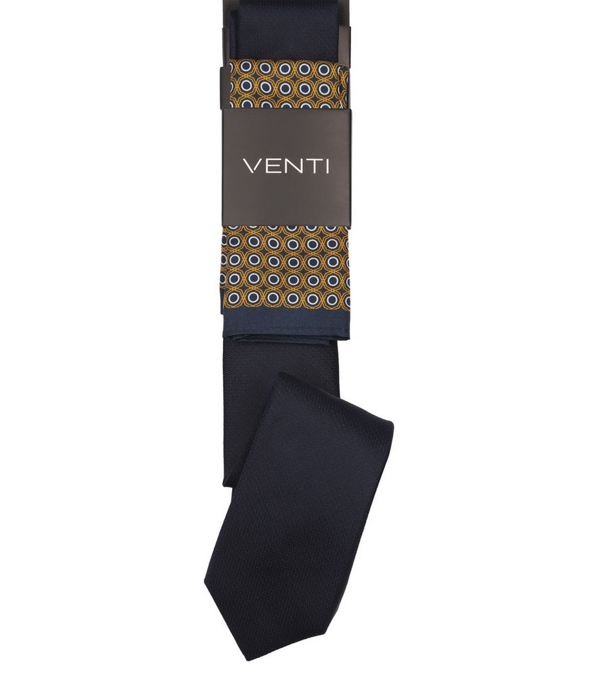 VENTI Krawatte VENTI Set aus Krawatte und Einstecktuch andere Muster von VENTI