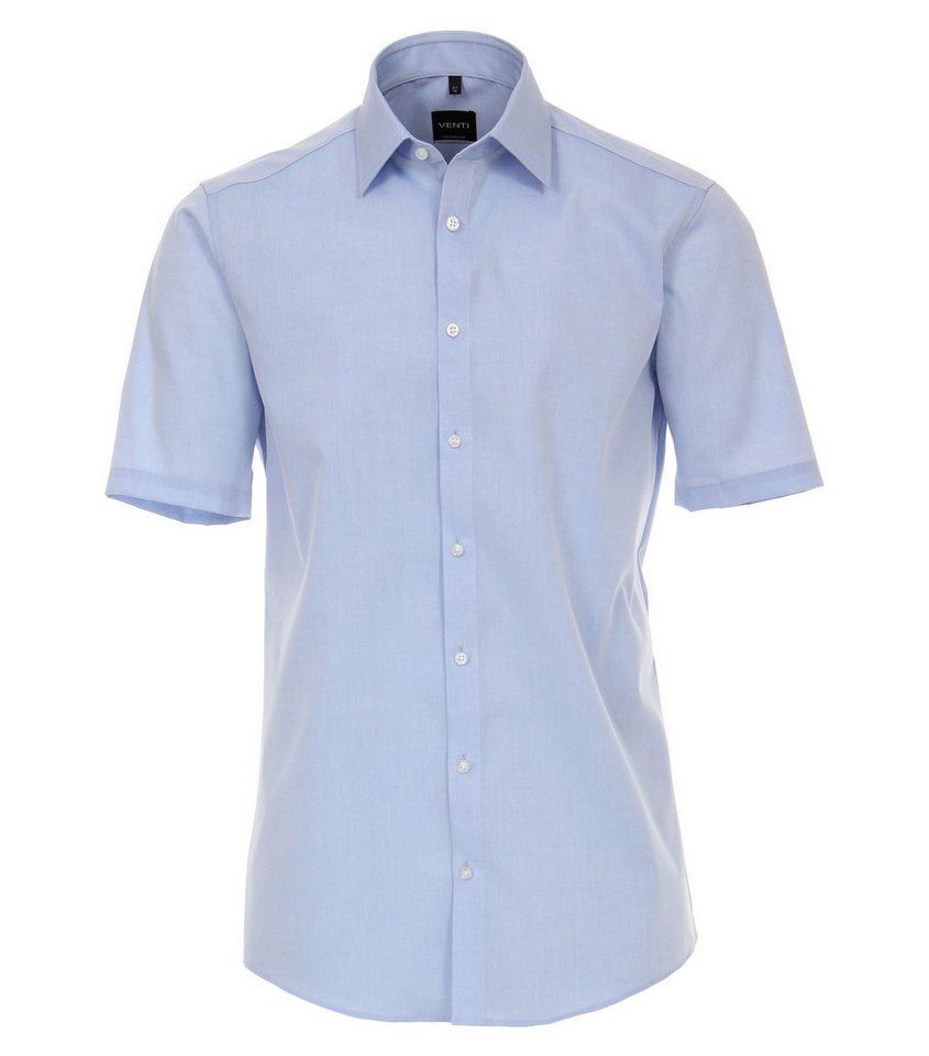 VENTI Kurzarmhemd Struktur 1/2 Arm-Hemd mit modischem Druck modern FitKent von VENTI