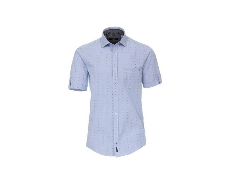 VENTI Kurzarmhemd Kurzarm Freizeithemd ’für Herren in blau’ (1-tlg., keine Angabe) von VENTI